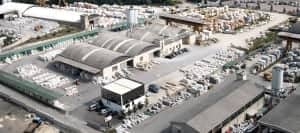 magazzino a deposito aziendale Veneta Marmi