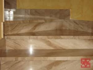 Scala Marmo Daino Reale Venato